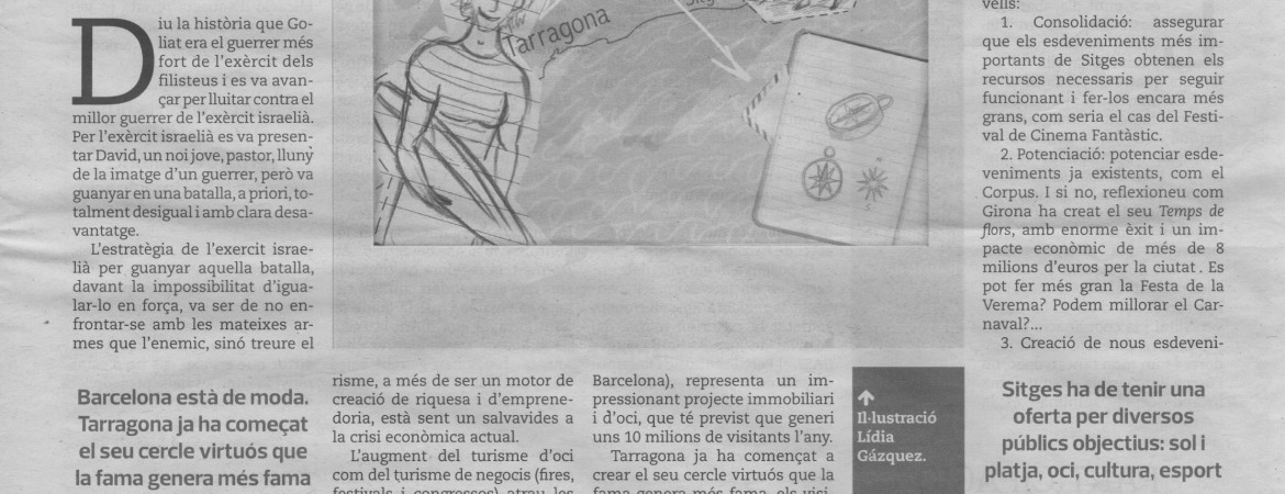 Article Eco de Sitges de Xavier Duran 20150117